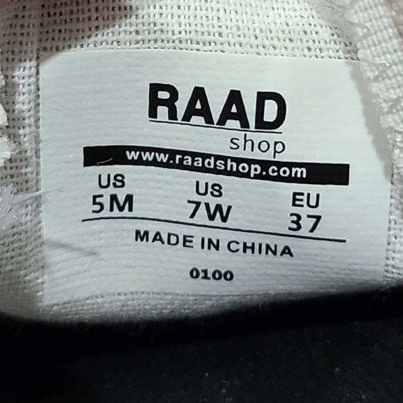 Brand New RAAD Shop shoes Size 5M Style By Design - Picture 7 of 7